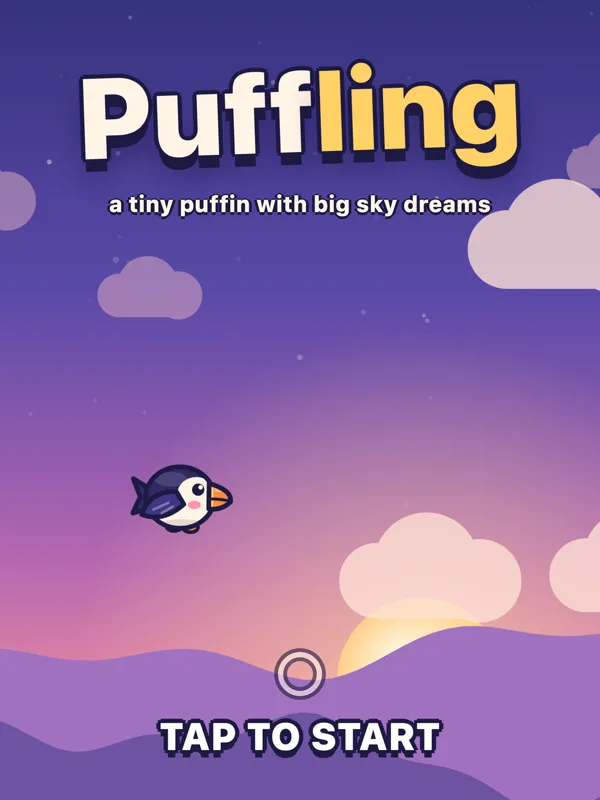 Puffling start screen