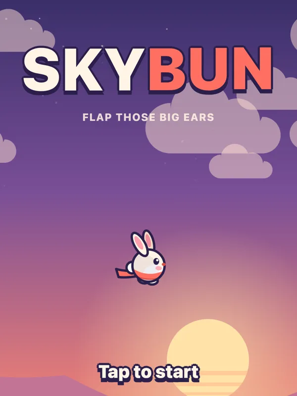 Skybun start screen